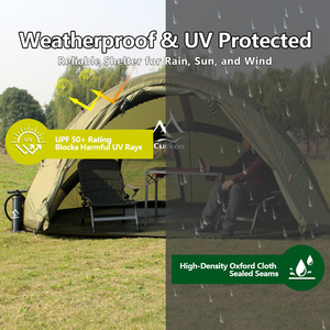 <span class=keywords><strong>Tente</strong></span> gonflable de pêche à la <span class=keywords><strong>carpe</strong></span> pour 2 personnes, imperméable, pour le camping d'hiver - Product Image 3