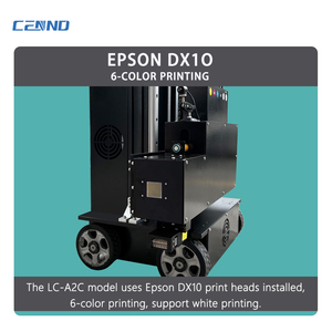 LC-A2C 便携式自动UV喷墨6色轮式墙壁打印机 DX10打印头 3D平板高速触摸屏一体机 - Product Image 4