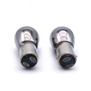 New py21/5W <span class=keywords><strong>BAY15d</strong></span> S25 bạc Chrome hổ phách <span class=keywords><strong>Halogen</strong></span> xe hơi sang trọng xe máy Bóng đèn 12V/24V AUDI A6 đồ đạc 2-năm bảo hành - Product Image 6