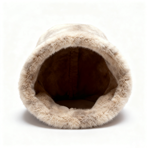 Thời trang unisex thêu mờ xô Mũ mùa thu mùa đông ấm lông xô mũ tùy chỉnh - Product Image 5