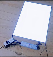 Rétroéclairage EL pour boîtes lumineuses et enseignes. Ultra-fin, haute luminosité. Forme/taille/couleur personnalisées. pour la publicité et les affichages commerciaux.