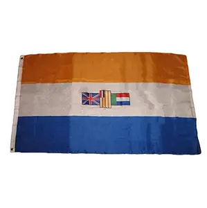 Oude Zuid-afrikaanse Vlag 3X5 Ft Afrika 1928-1994 Prinsevlag Oranje Blauw Uk Nederlandse