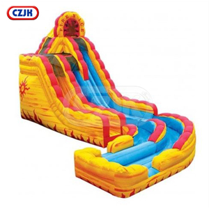 Corkscrew <span class=keywords><strong>Volcano</strong></span> <span class=keywords><strong>Inflatable</strong></span> Nước Hồ Bơi Trượt Để Bán - Product Image 5
