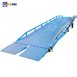 Chinese supplier 10 tons 12 tons terminal logistics container unloading ramp