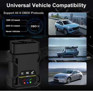 Xe công cụ chẩn đoán OBD II <span class=keywords><strong>Bluetooth</strong></span> 5.0 cho Android/IOS Windows đọc mã OBD2 <span class=keywords><strong>Scanner</strong></span> ELM327 V1.5 - Product Image 4