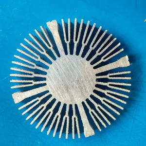 Radiador de perfil de aluminio Craftsmanship Sunflower 6063 para disipación de calor en iluminación y dispositivos electrónicos - Product Image 1