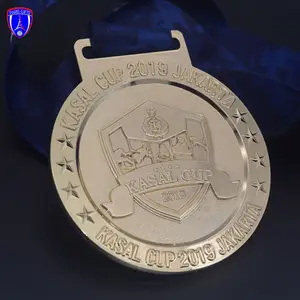 Grezzi per medaglie in metallo personalizzati di alta qualità economici di Kasal cup Jakarta