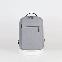 Sac d'ordinateur portable unisexe personnalisé avec logo pour étudiants et bureau, sac à dos antivol imperméable pour l'école