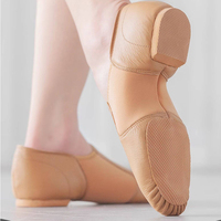 Chaussures de danse à talons en microfibre pour femmes BW110, chaussures d'entraînement souples pour professeurs de jazz, de danse folklorique chinoise et de danse classique – Vente en gros