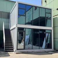 Maison Modulaire Personnalisée en Conteneur - Appartement Préfabriqué & Maisons de Vacances Design Moderne Utilisation Extérieure Certifiée ISO9001
