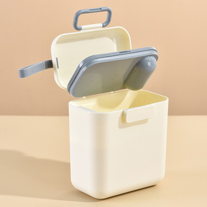 Baby Guard Town Portable Baby Formula Dispenser Double Layer <b>Plastic</b> Milk Powder <b>Box</b> For Newborns 0-3 Years Old - Product Image 3