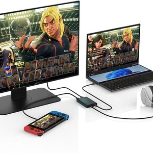 <span class=keywords><strong>Carte</strong></span> de capture en alliage d'aluminium OntenVideo OTN-US332, entrée 4K pour double microphone, double sortie audio, ports audio USB 3.0 et 3,5 mm compatibles - Product Image 3