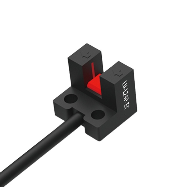 LU-L24P PNP NPN NO/NC forked photoelectric sensor invisible light thru beam industrial Non-contact Switching