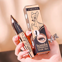 SHEDOES Bambi Mascara pour les yeux surdimensionné, boîte de présentation, mascara waterproof, épaississant, volumisant, recourbant, vente en gros, maquillage pour les yeux