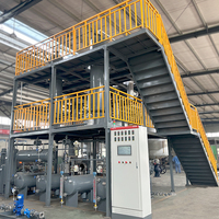 Usine de distillation d'huile moteur usagée en diesel 10TPD personnalisée