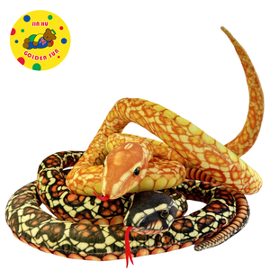 Realistico realistico lungo farcito peluche serpenti <span class=keywords><strong>Cobra</strong></span> <span class=keywords><strong>serpente</strong></span> peluche - Product Image 4