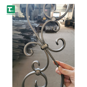 Sắt Rèn S CuộN Baluster Nhỏ Cuộn Sử Dụng Trong Nhà Và Bên Ngoài Cầu Thang Lan Can CuộN - Product Image 2