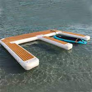 แพลตฟอร์มลอยน้ำพีวีซีแบบกำหนดเองสำหรับอาบแดด เรือ SUP ยอชท์ ท่าจอดเรือ สระว่ายน้ำ แพลตฟอร์มลอยน้ำแฟนซี พีวีซี - Product Image 4