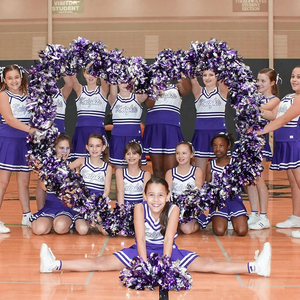 Iheerobics all'ingrosso di alta qualità Cheerleading PET materiale plastica <span class=keywords><strong>pompon</strong></span> tifo pon pon - Product Image 5