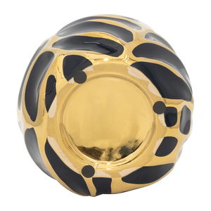 Vaso in ceramica moderno scolpito, decorazione d'accento per soggiorno, camera da letto, tavolo, ufficio, mensola - Product Image 5