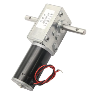 Özelleştirilebilir XYT 5840-31ZY <span class=keywords><strong>Turbo</strong></span> Sonsuz Dişli DC Motor 12-24V Düşük Hızlı Çift Aks Mili Endüstriyel Konveyör ve Mini Makineler için - Product Image 3