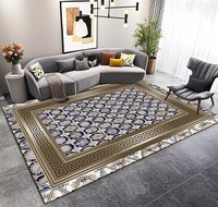 Vente en gros de tapis et carpettes imprimés en 3D personnalisés pour la décoration de la maison, tapis de luxe pour le salon, grande taille