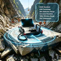 Outil de recherche en cas de effondrement de bâtiments, détecteur de vie par radar 3D, technologie UWB, positionnement par coordonnées XYZ, dispositif multi-niveaux pour sols