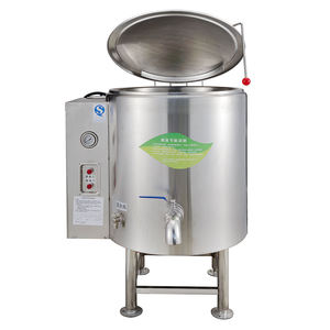 Máquina de cocción industrial: Olla encamisada/Tanque de ebullición/Olla para caldos y salsas/Calentador de sopa de fideos/<span class=keywords><strong>pollo</strong></span>/Res - Product Image 3