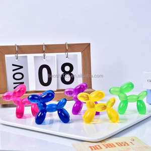 6.5cm TPR Squeeze Toy Creative <b>Balloon</b> Rubber Dog Solid High Elastic Stretch Toy Stress Relief Fidget Solid No Liquid No Gel - Product Image 2