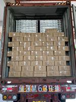 Boîtes alimentaires vides en étain, récipients