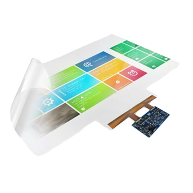 Virtual Reality Holographic Interactive Touch Foil Transparent Screen Hologram Projector Film.