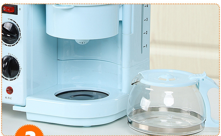 Kitchen Breakfast Oven 3 in 1 Electric Mini Oven for Baking Coffee Fried Eggs