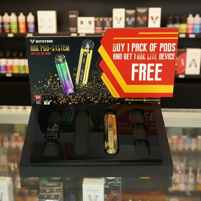 Smoke Shop Smokeless Tobacco Display Acrylic Display Stand Countertop Display Stand