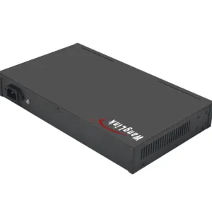 Wanglink 10/100Mbps 16 puertos Red 48V PoE Switch para cámaras IP Hikviision Dahua