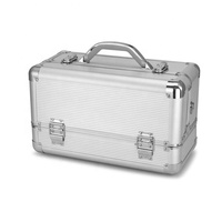 Trousse de Maquillage Portable, Organisateur de Maquillage, Boîte de Rangement Cosmétique
