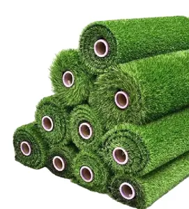 Rumput rumput sintetis & Olahraga, gulungan lantai rumput voli 20mm 25mm 30mm