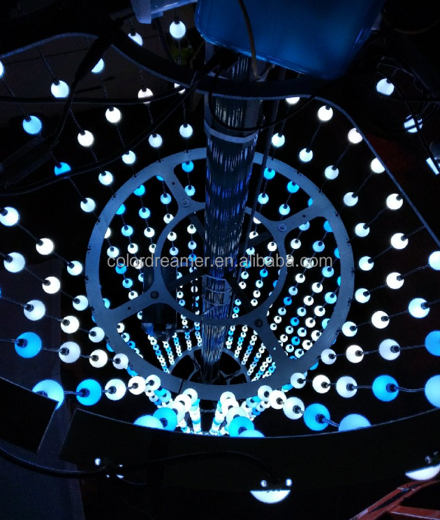 rgb led dmx controlled christmas decorations