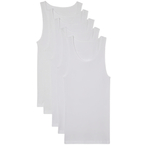 Customizable <b>Mens</b> Ribbed Tank Top Sleeveless Undershirt <b>Singlet</b> Muscle Training Vest Bulk Wholesale Private Label Breathable - Product Image 1