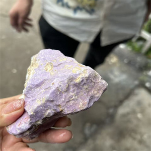 Pietre Grezze Naturali di Fosfosiderite <span class=keywords><strong>Viola</strong></span>, Grandi Dimensioni, per Decorazione - Product Image 3