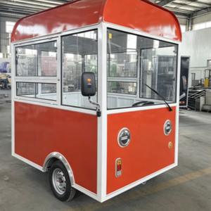 Remorque alimentaire mobile ZOWN résistante aux intempéries, chariot alimentaire durable en acier inoxydable avec comptoir de travail pour la vente de nourriture lors d'événements en plein air - Product Image 5
