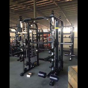 Thể hình cáp chéo đa chức năng Trạm điện lồng Squat giá ngực tập thể dục phòng tập thể dục thiết bị đào tạo Smith máy - Product Image 5