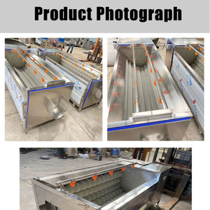 Lavadora multifuncional de frutas y verduras de grado comercial con ozono para una limpieza eficiente de verduras - Product Image 4