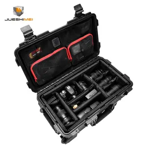 Custom L212X Photographer Camera Accessories Shockproof Waterproof Hard Shell Camera Case with Padded Dividers