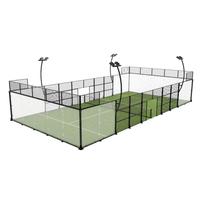 Servicio Profesional de Instalación Completa de Pistas de Pádel, Canchas de Pádel, Sistema de Pista de Pádel Panorámica