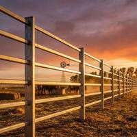 Panel de Cerca para Ganado, Portátil, de Acero Galvanizado, para Corral de Ganado, para Gestión Temporal de Animales en Ranchos