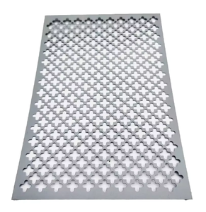 Panneau métallique perforé à motif ajouré, revêtu de poudre, anti-rouille, pour usage extérieur - Product Image 3