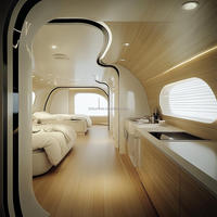 Maison modulaire moderne sur mesure de 20 pieds, maisons préfabriquées, mini-maisons, espace de villégiature, hôtel capsule