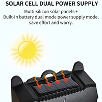 Nouvel Arrivage OEM ODM Répulsif Solaire Ultrasonique Étanche en ABS pour Animaux Nuisibles Extérieurs (Singes, Cerfs, Ours, Loups) Électrique