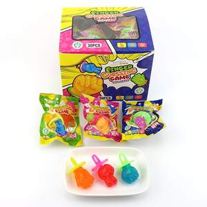 Juego de adivinanzas Tijeras-anillo en forma de tela de piedra pop piruleta juguete caramelo - Product Image 2