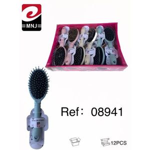 MNJ Hair Brush Set 12Pcs Colorful Handle With Soft Bristles For Daily Use - Product Image 3